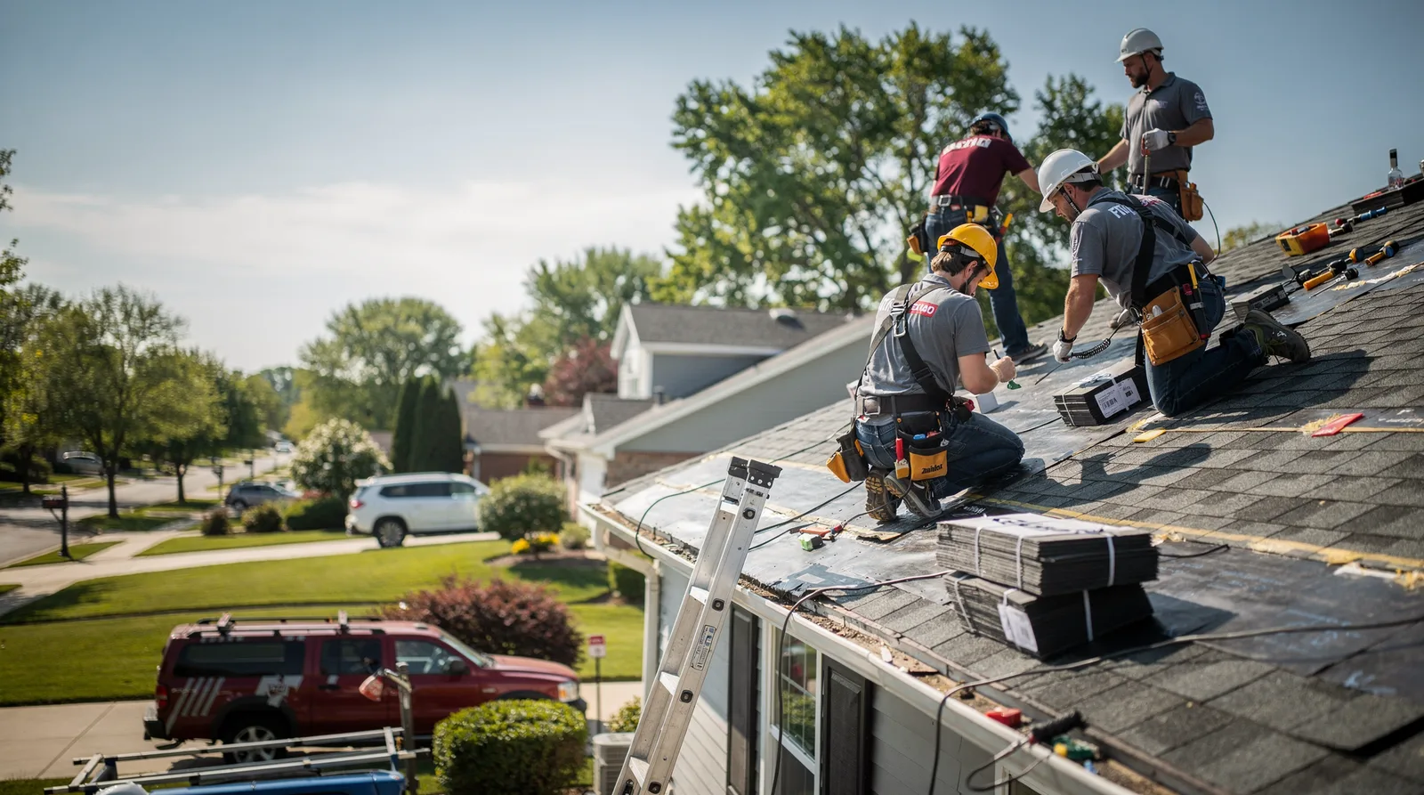 Roof Repair in Morrill, ME around you